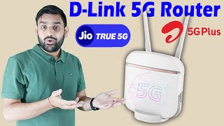 5G Router Supported Jio True 5G amp Airtel 5G Plus  DLink 5G Support Router  5G AC2600 WiFi Router [upl. by Ynnus]