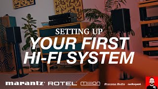 Setting up your FIRST hifi system [upl. by Kcin]