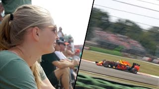 F1 MONZA RACE SURPRISE  Travel Italy vlog 190 [upl. by Llehsem]