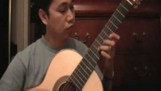 TI AYAT TI MAYSA NGA UBING Traditional  RAFFY LATA Solo Classical Guitar [upl. by Enniotna]