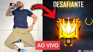 DA OURO A MESTRE NO PRIMEIRO DIA DE TEMPORADA do FREE FIREAO VIVO [upl. by Sioled]