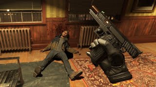 This Gunman VR Game is WAY TOO REALISTIC [upl. by Oicafinob]