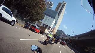 【沙田】電單車路試＿怡成坊講解日第一身角度（附字幕）Lok Sir Motorcycle Class [upl. by Asiuol283]