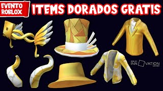 CONSIGUE los 6 ITEMS DORADOS del EVENTO ROBLOX INNOVATION AWARDS 2022 [upl. by Vivianna]