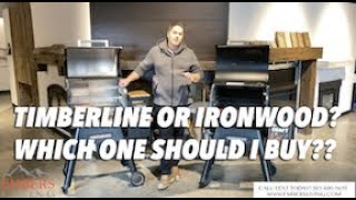 Traeger Timberline vs Ironwood pellet smoker which one should I buy [upl. by Refinne]