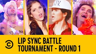 Zendaya VS Anna Kendrick VS Skylar Astin VS Louie Spence  Lip Sync Battle Tournament [upl. by Wayolle813]