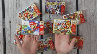 Every Nintendo 64 Mario Game [upl. by Adnirem]