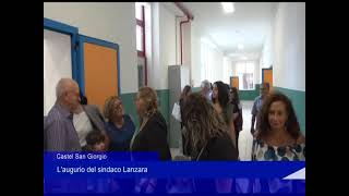 Apertura scuole laugurio del sindaco di Castel San Giorgio Paola Lanzara [upl. by Mita320]