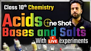 Acid Bases and Salts One Shot Science  Class 10 Chemistry NCERT  CBSE 202324  By Ashu Sir [upl. by Etnuaed722]