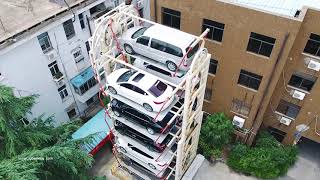 Vertical rotary car parking system [upl. by Nnire]