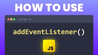 Learn JavaScript EventListeners in 4 Minutes [upl. by Crawford]