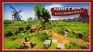 Minecraft Making An Awesome Pathway amp Landscape Design  Kingdomcraft SMP Ep1 [upl. by Stagg]