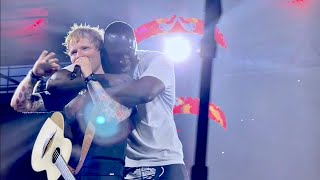 Ed Sheeran amp Stormzy  Take Me Back to London  Own It  172022 Mathematics Tour Wembley London [upl. by Pelson590]