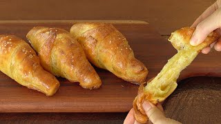 상상도 못한 방법으로 크로와상 만들기  만들기 쉬움 주의  쌀로 만들어 바삭쫄깃  Easy Croissant Recipe [upl. by Easlehc52]