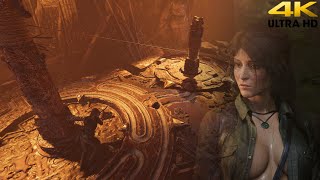 Shadow of the Tomb Raider  Head of the Serpent Oil Puzzle 4K [upl. by Yelrak378]