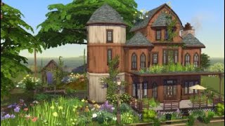 The Sims 4 Gallery Lots ep 716 Abandoned Farm House [upl. by Silvester]