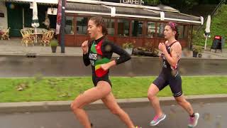 2017 ITU World Triathlon Grand Final Rotterdam  U23 Womens Highlights [upl. by Audrye]