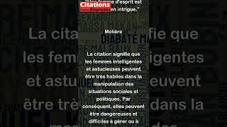 Une femme desprit est un diable en intrigue  Molière [upl. by Ayimat]