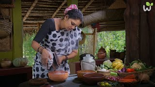 My healthy breakfast recipe  Very Soft Rice flour Breakfast Recipe with Coconut milk amp Banana [upl. by Shelba522]