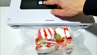 Silvercrest Bag Vacuum Sealer SV 125 B2 Unboxing Testing [upl. by Dorrahs]