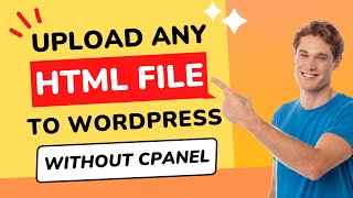 How to Upload HTML File to Website  Upload HTML Verification File to WordPress Website Easiest [upl. by Egiap]