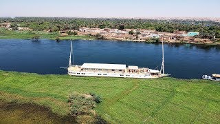 Dahabeya Asiya  Egypt Nile Cruise between Luxor and Aswan [upl. by Darill673]