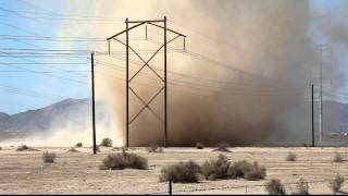 MASSIVE dust devil RIPS through Arizona desert [upl. by Elon]