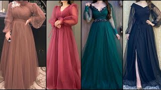 Simple net maxi designs  Long net frocks designs [upl. by Garlinda]