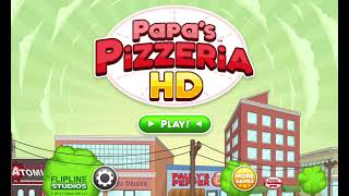 Papas Pizzeria HD  Day 1 amp 2 [upl. by Ethban]