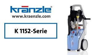 KRÄNZLE K 1152Serie  Hochdruckreiniger Kaltwasser [upl. by Rahm]