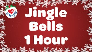 Jingle Bells 1 Hour Christmas Song with Lyrics 🎅 [upl. by Zarihs]