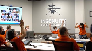 NASA’s Ingenuity Mars Helicopter Successfully Completes First Flight [upl. by Woodman]