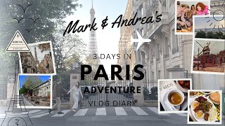 Babymoon Paris Day 1 Tourist Vlog Diary [upl. by Asirram]