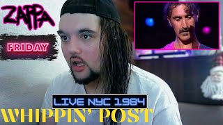 Drummer reacts to quotWhippin Postquot Live by Frank Zappa [upl. by Afrikah]