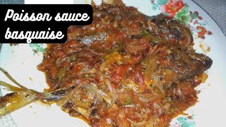 Recette facile et rapide de la sauce tomate jardinière poisson basquaise [upl. by Thilde]