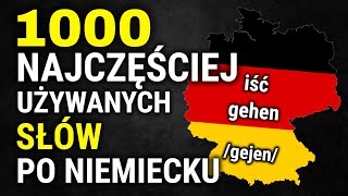 1000 Najczęściej używanych słów w języku niemieckim [upl. by Clarie]