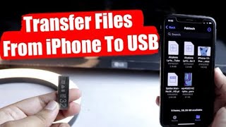 How to Use USB Flash Drives on iPhone [upl. by Ardnuhsal437]