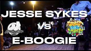 JESSE SYKES vs EBOOGIE  Waving Top 4  Styles Upon Styles  SXSTV [upl. by Nrobyalc287]