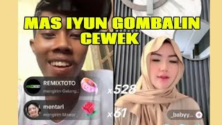 MAS IYUN GOMBALIN CEWEK CANTIK BIKIN SOBAT NGARIT BAHAGIA [upl. by Bobby518]