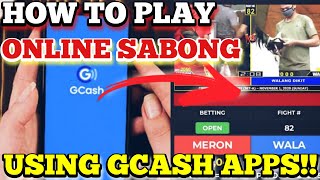 How To Play Online Sabong Using Gcash 2021Upgraded Account [upl. by Pomfrey]