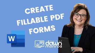 Create Fillable Forms beginning with Microsoft Word and transitioning into PDF  Request Signatures [upl. by Laryssa881]