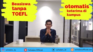 TANPA TOEFL Alasan Harus Daftar Beasiswa YTB Beasiwa S1 S2 S3 di Turki [upl. by Toolis]