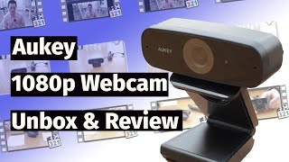 Aukey 1080p Webcam 2020 Model Unbox amp Review [upl. by Zakaria]