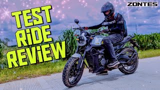 ZONTES GK 155 Full Review  Top Speed  BikeLover [upl. by Coyle]