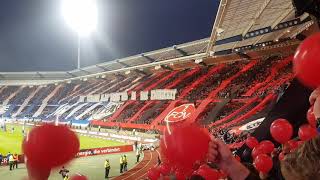 1FC Nürnberg 11 Schalke 04  Choreo  Fanfreundschaft  12042019 [upl. by Enrico]