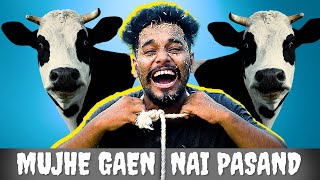 Mujhe Gaen Nai Pasand  Bakra Eid Special  The Fun Fin  Comedy Sketch  Funny Skit  Short Film [upl. by Mairem]