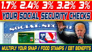 17 24 3 32 3 amp Your Social Security Checks AND Multiply Your SNAP  Food Stamps  EBT With [upl. by Saisoj]