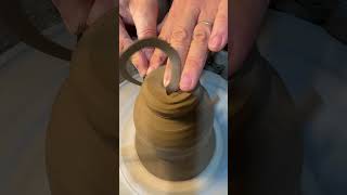 도예 도자기 물레 pottery ceramic clay Wheelthrowing asmr trimming [upl. by Anali]