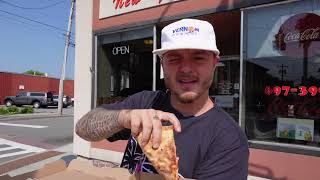 Eat Local Pizza Review 30 New York Pizzeria Canastota New York [upl. by Eenel404]