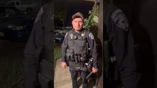 DinubaCa PoliceOfficer Harassing Me Not Letting Me Close MyScreenDoor FullVideo PleaseStopTyranny [upl. by Chappy]